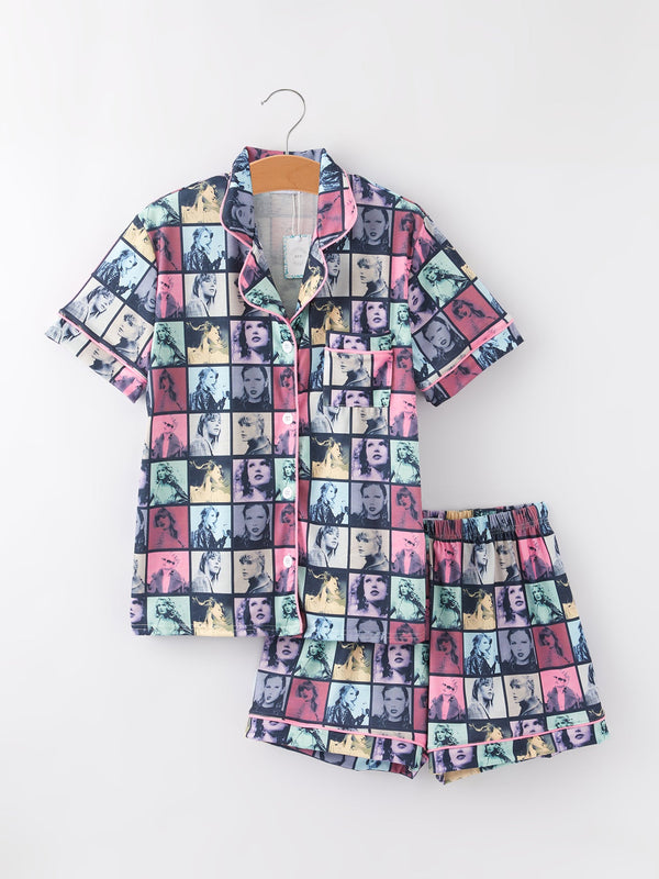 mommy-me-ts-printed-adult-plaid-pajamas-set Rylee Faith Designs - Sophia's StyleOutfit-1